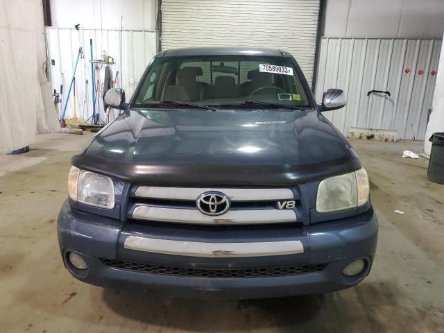 5TBBT44155S458205 - 2005 TOYOTA TUNDRA ACCESS CAB SR5 BLUE photo 5