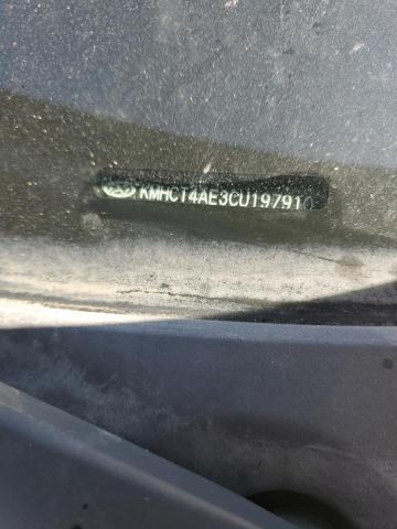 KMHCT4AE3CU197910 - 2012 HYUNDAI ACCENT GLS Boz foto 12