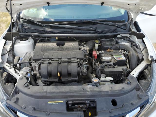 3N1AB7AP4KY277040 - 2019 NISSAN SENTRA S WHITE photo 11