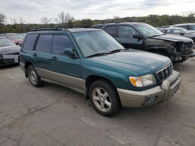 JF1SF65541H748886 - 2001 SUBARU FORESTER S მწვანე ფოტო 4
