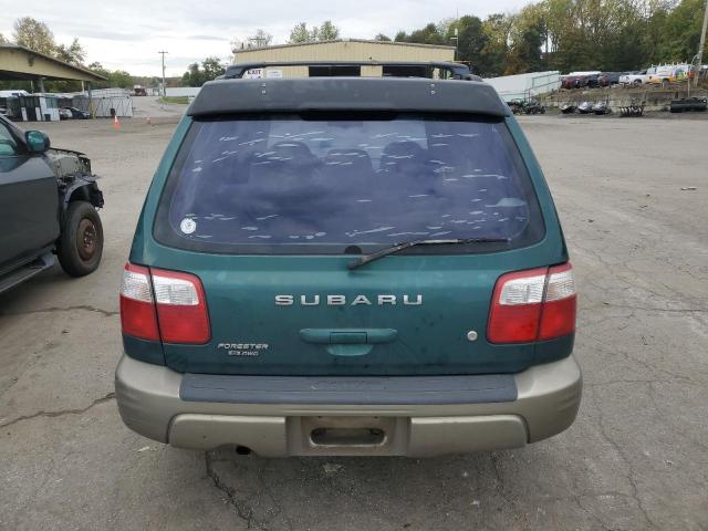 JF1SF65541H748886 - 2001 SUBARU FORESTER S მწვანე ფოტო 6