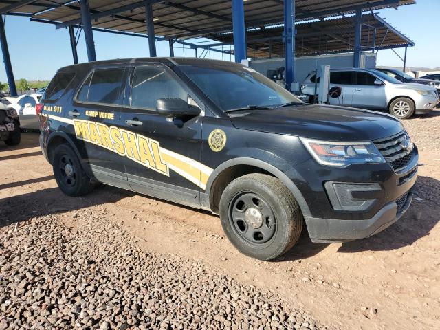 1FM5K8AR6KGB22170 - 2019 FORD EXPLORER POLICE INTERCEPTOR Qara foto 4