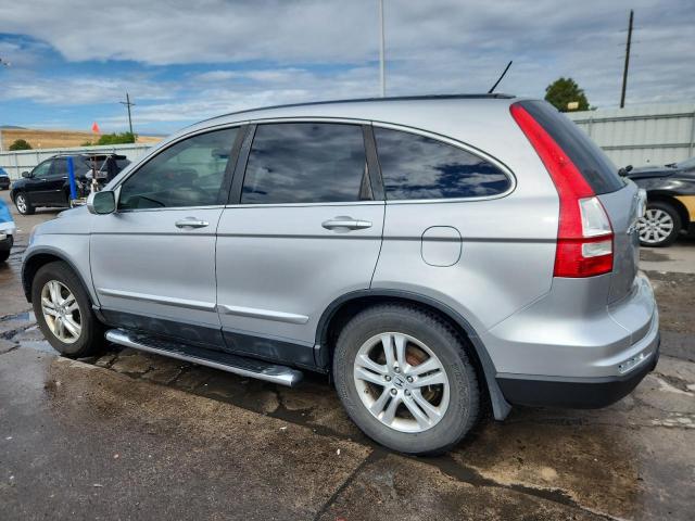 5J6RE4H72AL046313 - 2010 HONDA CR-V EXL SILVER photo 2