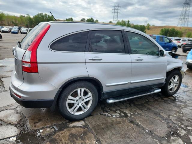 5J6RE4H72AL046313 - 2010 HONDA CR-V EXL SILVER photo 3