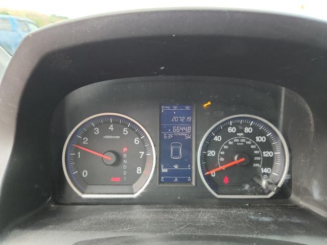 5J6RE4H72AL046313 - 2010 HONDA CR-V EXL SILVER photo 9