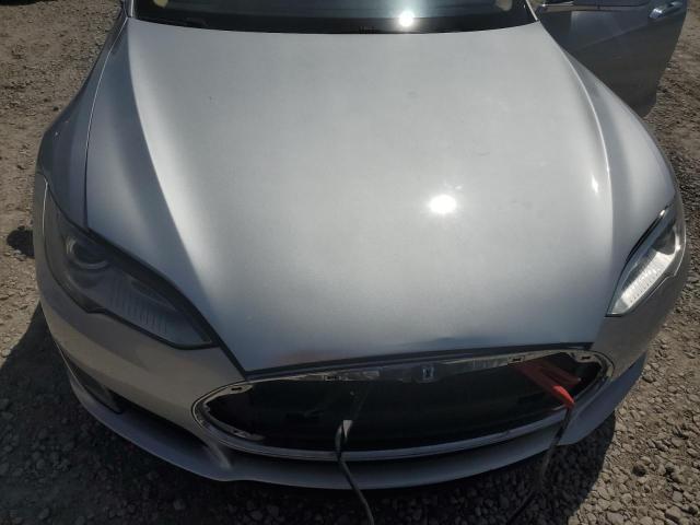 5YJSA1S19EFP38762 - 2014 TESLA MODEL S SILVER photo 11
