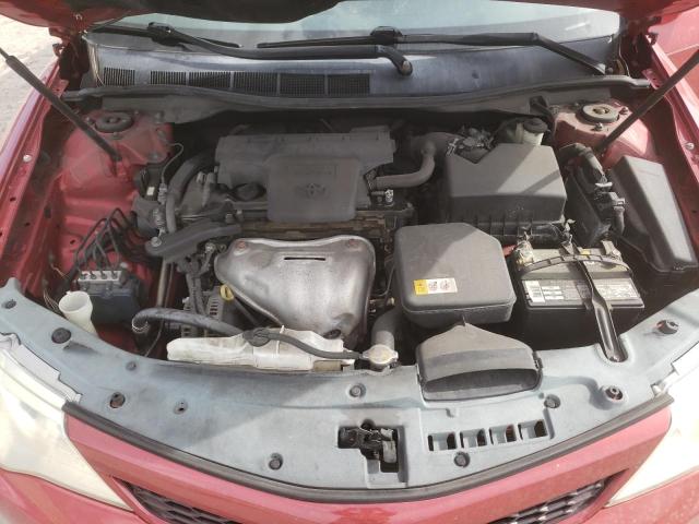 4T1BF1FK7CU615207 - 2012 TOYOTA CAMRY BASE BURGUNDY photo 11
