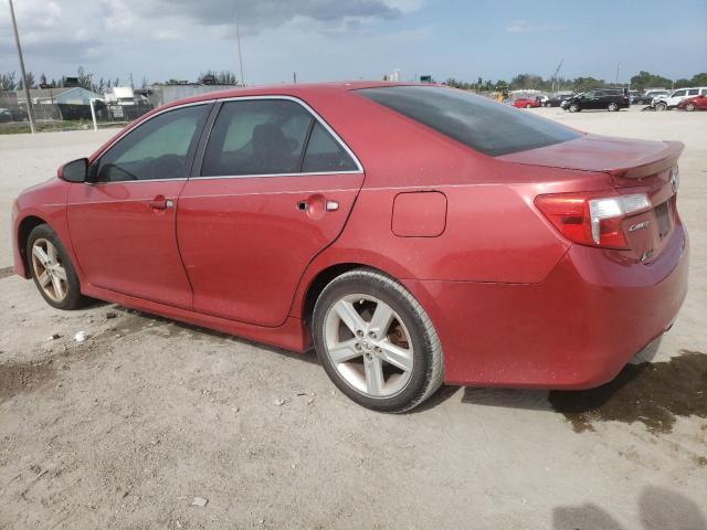 4T1BF1FK7CU615207 - 2012 TOYOTA CAMRY BASE BURGUNDY photo 2