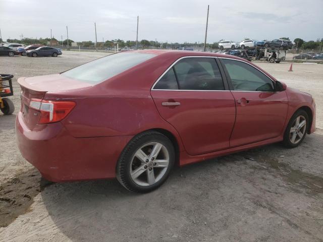 4T1BF1FK7CU615207 - 2012 TOYOTA CAMRY BASE BURGUNDY photo 3
