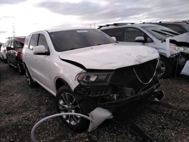 1C4RDJDG1KC633343 - 2019 DODGE DURANGO GT WHITE photo 4