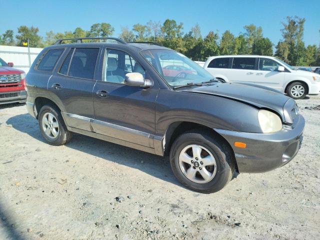 KM8SC73D05U918379 - 2005 HYUNDAI SANTA FE GLS GRAY photo 4