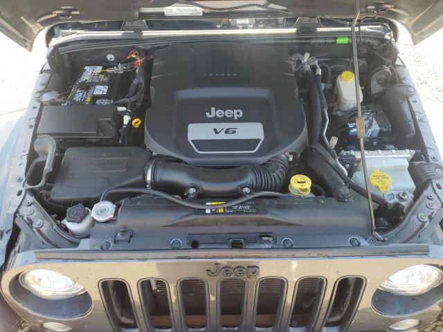 1C4AJWBG1HL605430 - 2017 JEEP WRANGLER SAHARA Серый фото 11