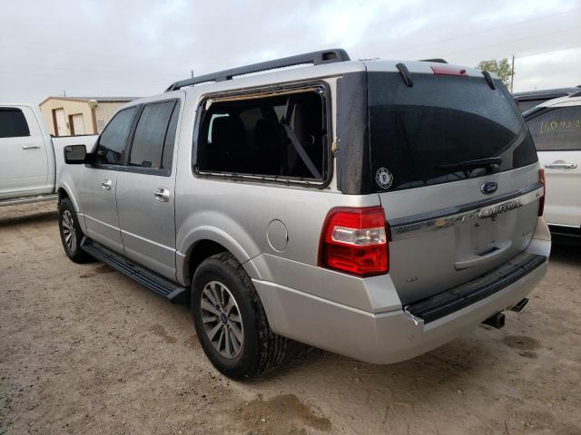 1FMJK1JT7HEA69985 - 2017 FORD EXPEDITION EL XLT SILVER photo 2