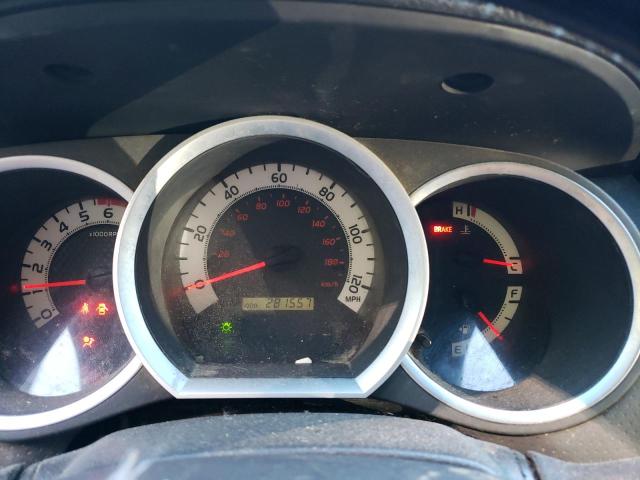 5TFTX4CN2CX018731 - 2012 TOYOTA TACOMA ACCESS CAB ვერცხლისფერი ფოტო 9