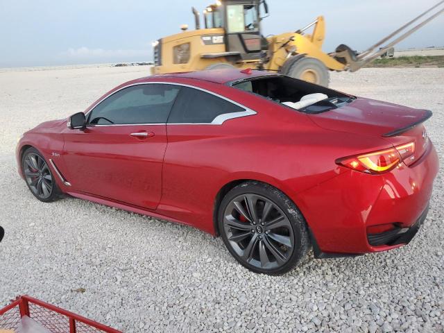 JN1FV7EL7JM631140 - 2018 INFINITI Q60 RED SPORT 400 RED photo 2