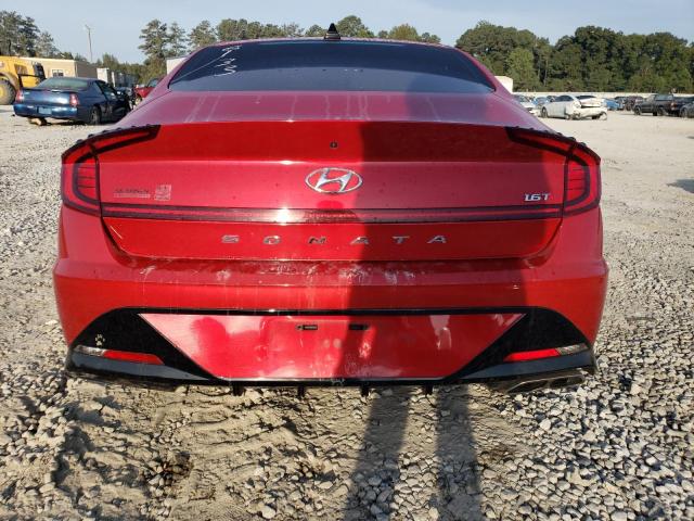 5NPEJ4J21LH006133 - 2020 HYUNDAI SONATA SEL PLUS RED photo 6