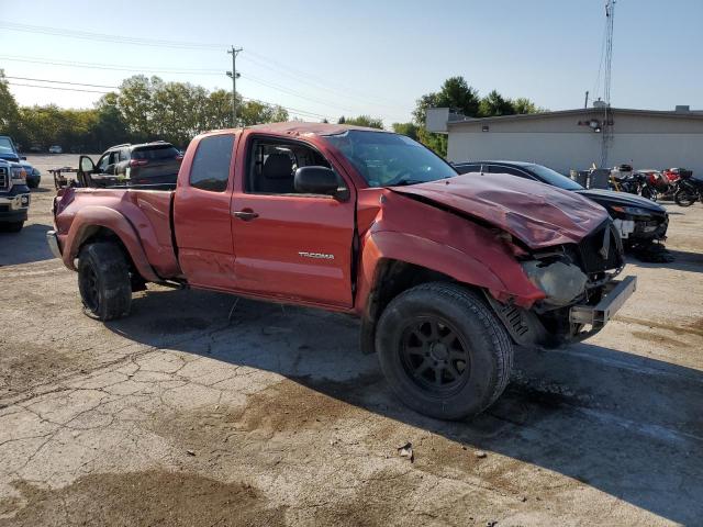 5TEUU42N67Z334341 - 2007 TOYOTA TACOMA ACCESS CAB RED photo 4