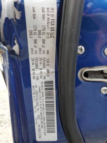 1C6RR7GT5GS142632 - 2016 RAM 1500 SLT BLUE photo 12