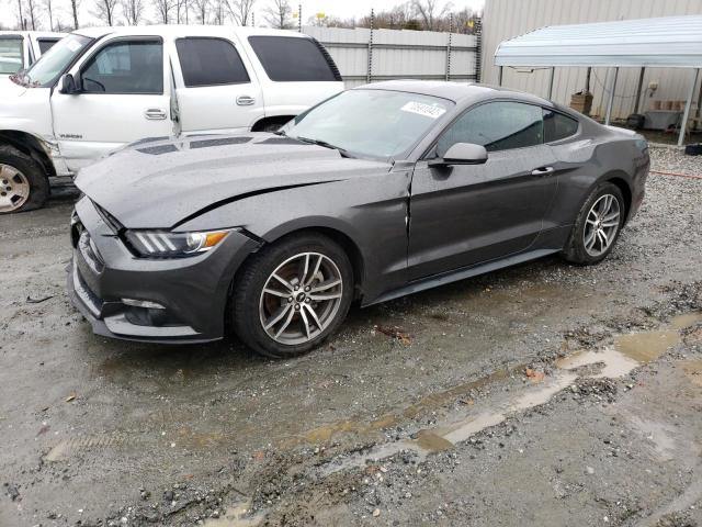 1FA6P8TH7H5321964 - 2017 FORD MUSTANG GRAY photo 1