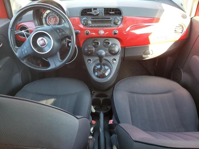 3C3CFFCR7CT118020 - 2012 FIAT 500 LOUNGE RED photo 8