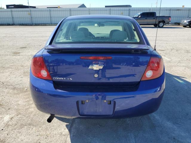 1G1AK55F977234544 - 2007 CHEVROLET COBALT LS BLUE photo 6