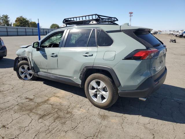 JTMRWRFV5MD124390 - 2021 TOYOTA RAV4 XLE GREEN photo 2