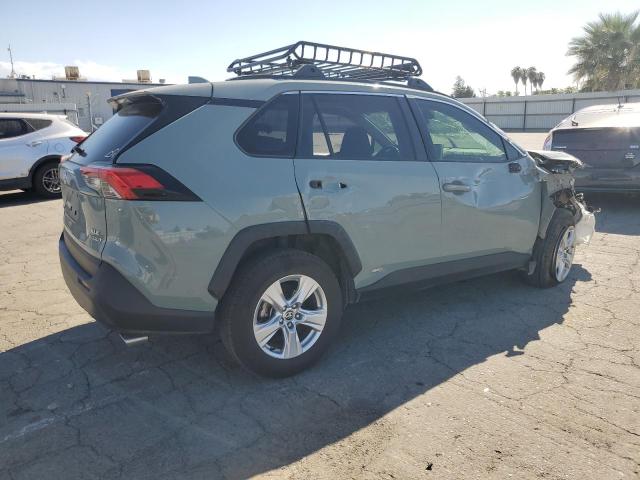 JTMRWRFV5MD124390 - 2021 TOYOTA RAV4 XLE GREEN photo 3