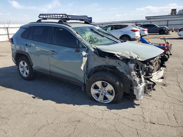 JTMRWRFV5MD124390 - 2021 TOYOTA RAV4 XLE GREEN photo 4