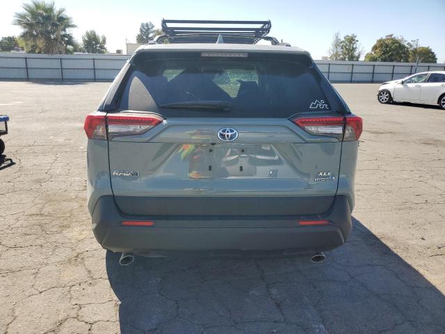 JTMRWRFV5MD124390 - 2021 TOYOTA RAV4 XLE GREEN photo 6