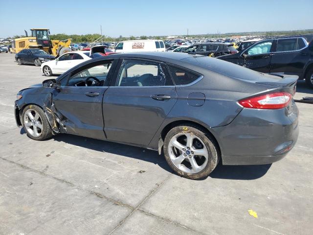 3FA6P0G72GR375400 - 2016 FORD FUSION S GRAY photo 2