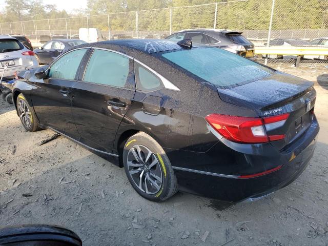 1HGCV3F44JA014555 - 2018 HONDA ACCORD HYBRID EX BLACK photo 2