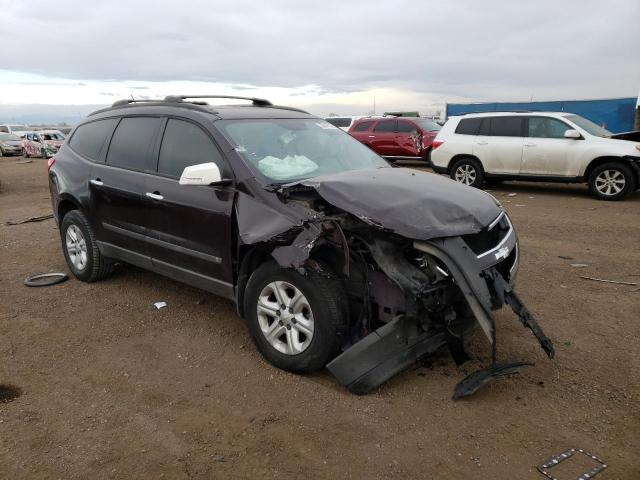 1GNER13D29S137448 - 2009 CHEVROLET TRAVERSE LS MAROON photo 4