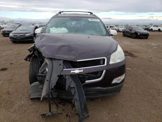 1GNER13D29S137448 - 2009 CHEVROLET TRAVERSE LS MAROON photo 5