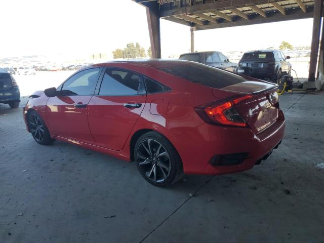 2HGFC2F89KH545527 - 2019 HONDA CIVIC SPORT Красный фото 2