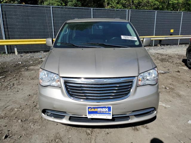 2C4RC1BG5GR268959 - 2016 CHRYSLER TOWN & COU TOURING 金色 照片 5