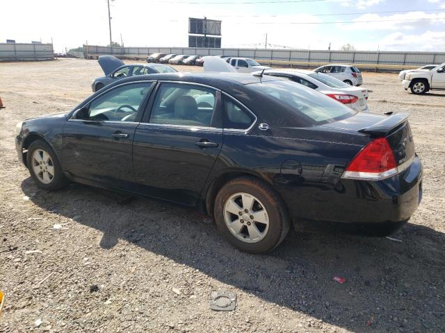 2G1WT58K881254102 - 2008 CHEVROLET IMPALA LT BLACK photo 2