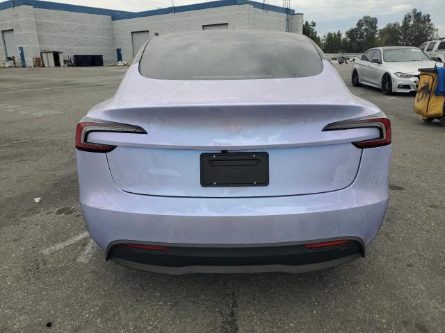 5YJ3E1EA9SF039776 - 2025 TESLA MODEL 3 GRAY photo 6