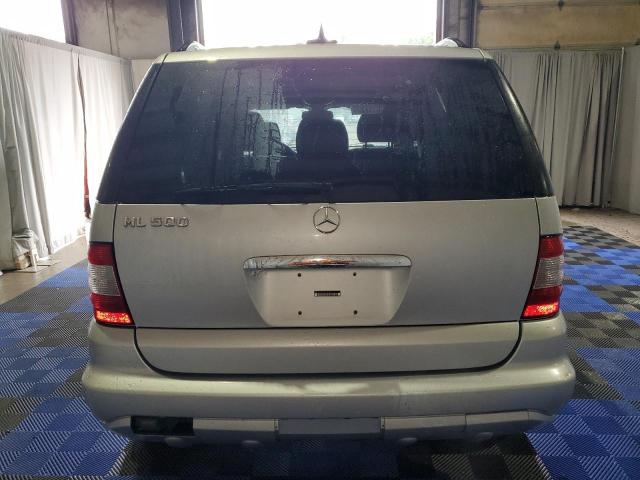 4JGAB75EX3A393642 - 2003 MERCEDES-BENZ ML 500 ვერცხლისფერი ფოტო 6