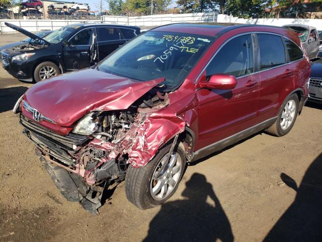 5J6RE48759L061657 - 2009 HONDA CR-V EXL RED photo 1