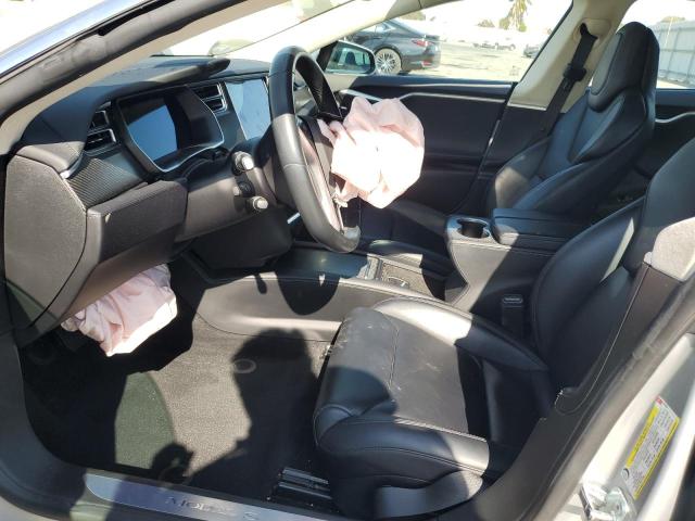 5YJSA1E2XJF247938 - 2018 TESLA MODEL S Srebrny zdjęcie 7