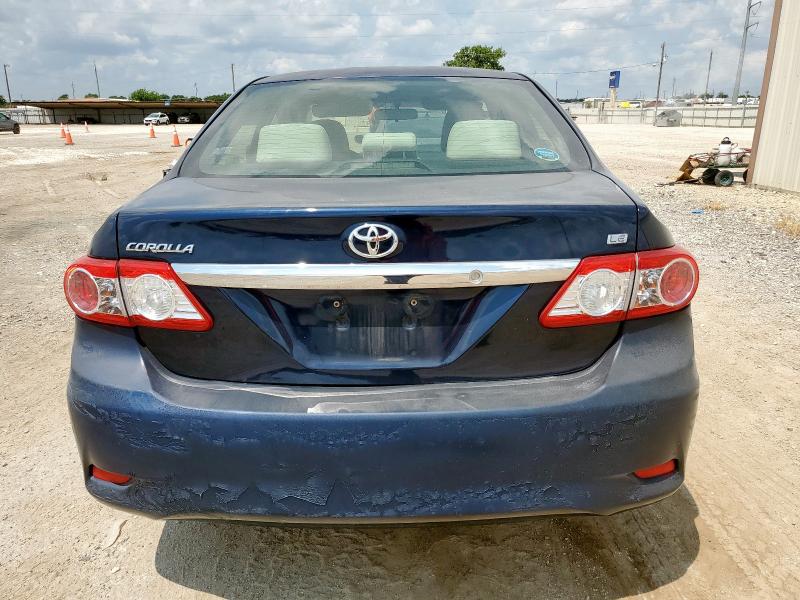 JTDBU4EE5DJ112981 - 2013 TOYOTA COROLLA BASE 蓝色 照片 6