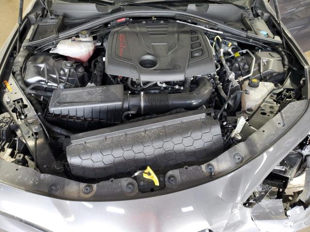 ZARFANBN3K7599814 - 2019 ALFA ROMEO GIULIA TI ნაცრისფერი ფოტო 11