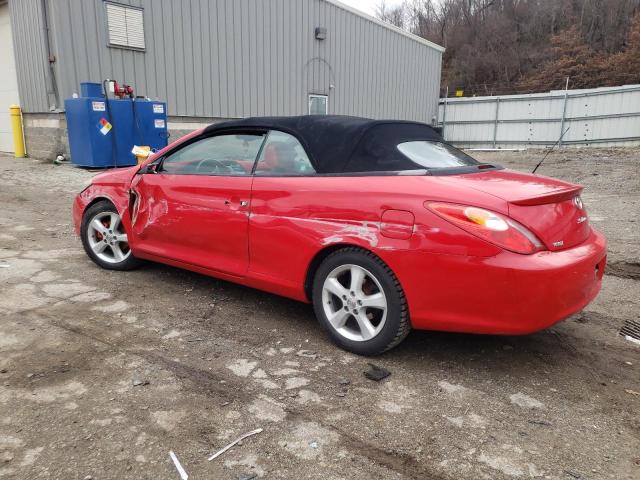 4T1FA38P55U042167 - 2005 TOYOTA CAMRY SOLA SE RED photo 2