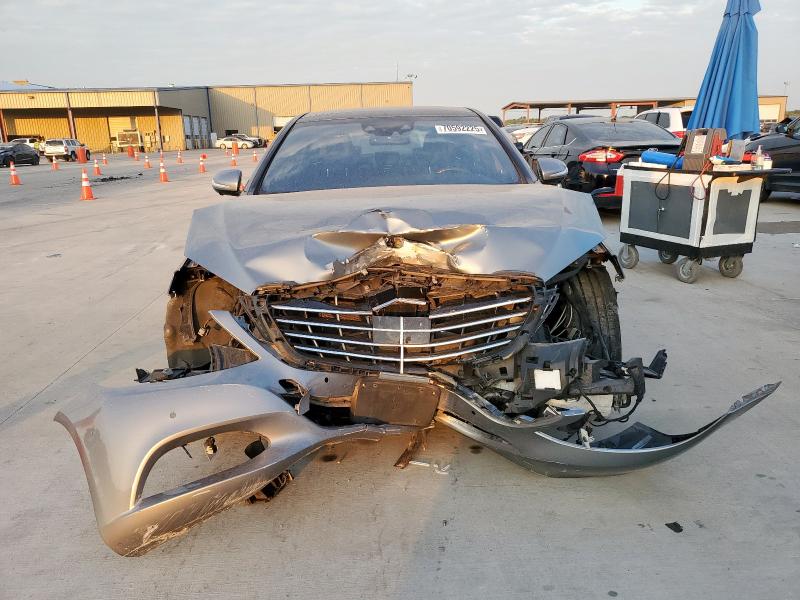 WDDUG8FB8FA129908 - 2015 MERCEDES-BENZ S 550 4MATIC SILVER photo 5