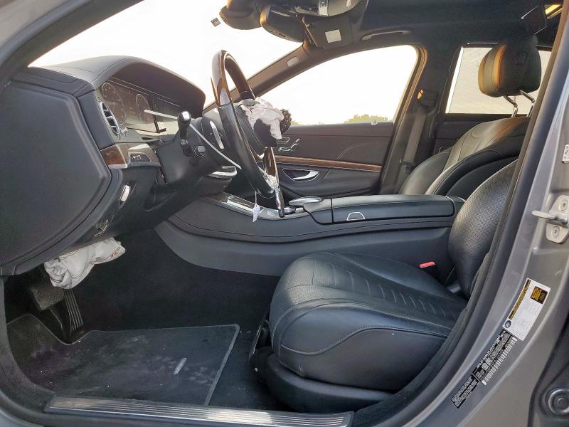 WDDUG8FB8FA129908 - 2015 MERCEDES-BENZ S 550 4MATIC SILVER photo 7