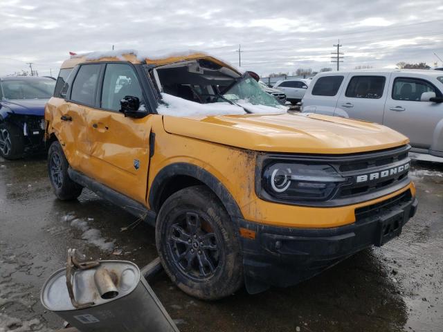 3FMCR9B65NRD74907 - 2022 FORD BRONCO SPO BIG BEND ORANGE photo 4