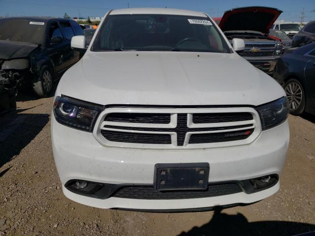 1C4RDJDG0HC725021 - 2017 DODGE DURANGO GT WHITE photo 5