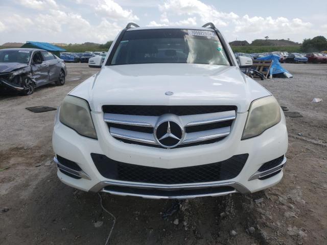 WDCGG8JB0EG157254 - 2014 MERCEDES-BENZ GLK 350 4MATIC WHITE photo 5