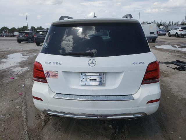 WDCGG8JB0EG157254 - 2014 MERCEDES-BENZ GLK 350 4MATIC WHITE photo 6