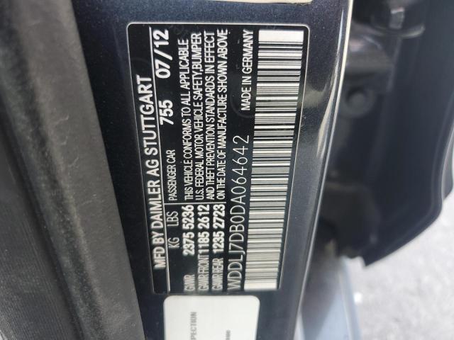 WDDLJ7DB0DA064642 - 2013 MERCEDES-BENZ CLS 550 石墨色 照片 12